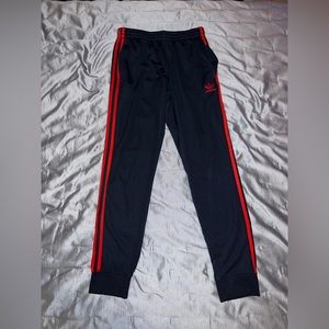 Adidas Superstar Dark Blue/ Red Stripes Joggers